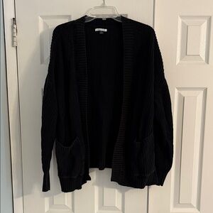 American Eagle Outfitters Black Cardigan Sweater